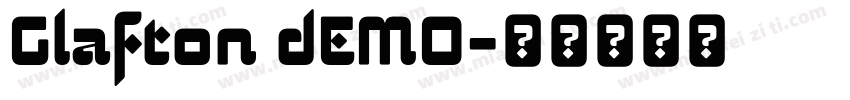 Glafton dEMO字体转换